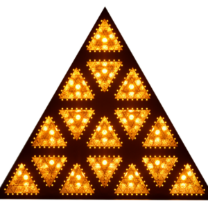 BN-S006 - LED Antique-Style Triangular Light
