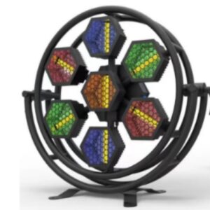 BN-S007 - 7pcs LED Round Retro Light